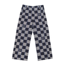 Load image into Gallery viewer, LOUIS VUITTON Damier Wool Pants Size 46 NavyHQP08W Wool100% Cotton100%
