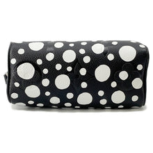 Load image into Gallery viewer, LOUIS VUITTON LV × YK Nano Speedy Noir/WhiteM81910 Monogram Empreinte Leather Infinity Dot
