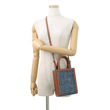 Load image into Gallery viewer, CELINE Vertical hippopotamus Navy193302 Denim Leather Size Mini
