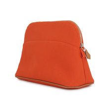 Load image into Gallery viewer, HERMES Bolide Pouch Orange Canvas Size MM
