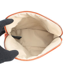 Load image into Gallery viewer, HERMES Bolide Pouch Orange Canvas Size MM
