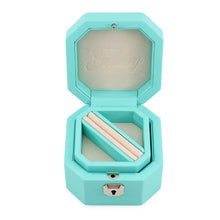 Load image into Gallery viewer, TIFFANY&amp;Co. Faceted Jewelry Box Small TIFFANY&amp;Co.Blue Leather Size Small
