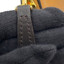 Load image into Gallery viewer, FENDI Clutch Bag Brown8N0149 Leather
