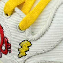 Load image into Gallery viewer, GUCCI Hattie Stuart Mac 80 Sneakers White/Multicolor Canvas Rubber Size 8(Approximately10.6")
