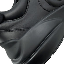 将图像加载到图库查看器中，GUCCI Lighton Sneakers Black757857 CowhideLeather Size 9 1/2(Approximately11.2")
