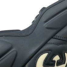 将图像加载到图库查看器中，GUCCI Lighton Sneakers Black757857 CowhideLeather Size 9 1/2(Approximately11.2")
