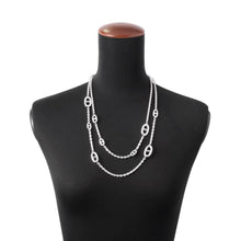 Load image into Gallery viewer, HERMES Chaine d'Ancre Farandole Necklace Size 120 SV925
