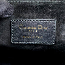 Load image into Gallery viewer, Dior Macrocannage Book Tote Bag BlackM1324OWHP Calf Leather Size Medium
