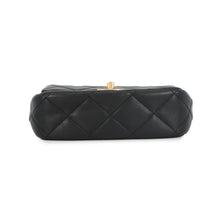Load image into Gallery viewer, CHANEL Mini Matelasse Pearl Chainshoulder Bag BlackAS2855 Lambskin
