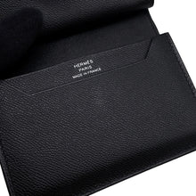 将图像加载到图库查看器中，HERMES Bearn Mini Mono Chrome Black Veau Madame
