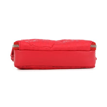 Load image into Gallery viewer, Dior ERL Collaboration Mirage Zip Pouch Shoulder Bag Red2ESBC119RAY Nylon Leather Canvas
