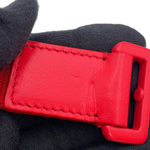 Load image into Gallery viewer, Dior ERL Collaboration Mirage Zip Pouch Shoulder Bag Red2ESBC119RAY Nylon Leather Canvas
