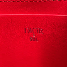 Load image into Gallery viewer, Dior ERL Collaboration Mirage Zip Pouch Shoulder Bag Red2ESBC119RAY Nylon Leather Canvas
