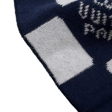 Load image into Gallery viewer, LOUIS VUITTON LV Fit Friendship Beanie Size S Black/White/BlueM5259A Cotton100%
