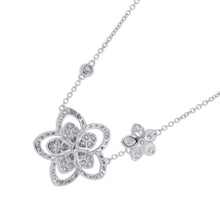 Load image into Gallery viewer, GRAFF Wildflower Double Diamond PendantRGP790 18K White Gold

