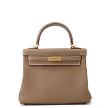 将图像加载到图库查看器中，HERMES Kelly Retourne Etoupe Togo Leather Size 25
