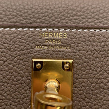 将图像加载到图库查看器中，HERMES Kelly Retourne Etoupe Togo Leather Size 25
