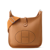 HERMES Evelyne3 Gold Taurillon Clemence Size PM