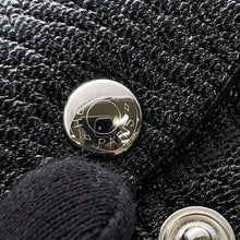 将图像加载到图库查看器中，HERMES Calvi Duo Black Chevre Myzore Goatskin
