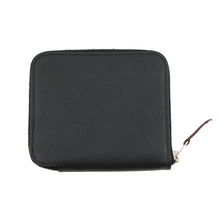 将图像加载到图库查看器中，HERMES Azap compact silk in Black Epsom
