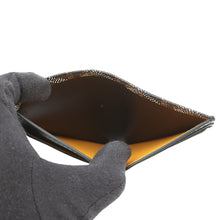 将图像加载到图库查看器中，GOYARD Saint Pierre Card Holder BlackSTPIE2PMLTY01CL01P PVC/Leather

