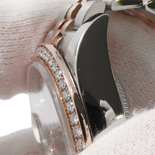 Load image into Gallery viewer, ROLEX Lady-Datejust Diamond Bezel W28mm Stainless Steel K18PG Chocolate Dial279381RBR
