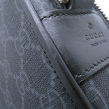 Load image into Gallery viewer, GUCCI GGBlack Shoulder Bag Black822072 FADJA GG Supreme Leather
