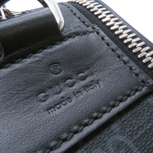 Load image into Gallery viewer, GUCCI GGBlack Shoulder Bag Black822072 FADJA GG Supreme Leather
