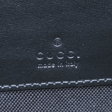 Load image into Gallery viewer, GUCCI GGBlack Shoulder Bag Black822072 FADJA GG Supreme Leather
