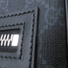 将图像加载到图库查看器中，GUCCI GGBlack Shoulder Bag Black792081 FADJA GG Supreme Leather
