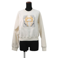 HERMES Raglan Sleeve Knitted Fabric 