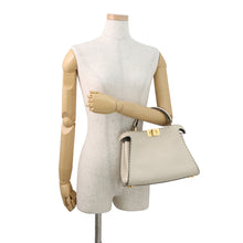 Load image into Gallery viewer, FENDI Peekaboo Iconic Essential Beige8BN302 Leather
