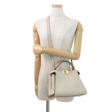 Load image into Gallery viewer, FENDI Peekaboo Iconic Essential Beige8BN302 Leather
