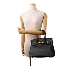 将图像加载到图库查看器中，HERMES Birkin Black Epsom Size 30
