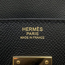 将图像加载到图库查看器中，HERMES Birkin Black Epsom Size 30
