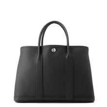 将图像加载到图库查看器中，HERMES Garden Party Black Negonda Leather Size TPM
