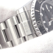 将图像加载到图库查看器中，ROLEX Sea-Dweller W43mm Stainless Steel Black Dial126600
