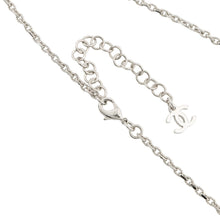 将图像加载到图库查看器中，CHANEL CC Logo Faux Pearl Rhinestone NecklaceABF722 Metal Faux Pearl Rhinestone
