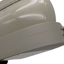 Load image into Gallery viewer, CHANEL Chain logo loafers Light GrayG37430 Patent Leather Size 37
