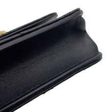 将图像加载到图库查看器中，CHANEL Matelasse 2.55 Chain Wallet BlackAP3169 Aged Calf Leather
