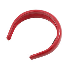 Load image into Gallery viewer, MIUMIU logo headband Red5IH025 Patent Leather
