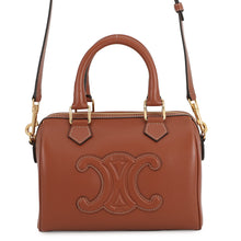Load image into Gallery viewer, CELINE Cuir Triomphe Boston Tan113773DU3 Smooth Calf Leather Size Small

