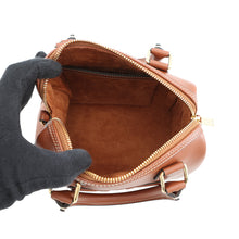 Load image into Gallery viewer, CELINE Cuir Triomphe Boston Tan113773DU3 Smooth Calf Leather Size Small
