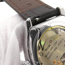 Load image into Gallery viewer, SEIKO Laurel Power Reserve H42mm×W34mm Stainless Steel Leather White Dial4S29-5000
