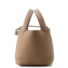 Load image into Gallery viewer, HERMES Picotin Padlock Etoupe Taurillon Clemence Size PM
