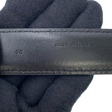 Load image into Gallery viewer, CELINE TriompheBelt 25MM Size 90 Black45AKA2ACO PVC Calf Leather
