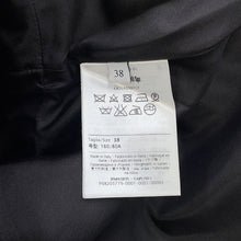 将图像加载到图库查看器中，Valentino Garavani Sleeveless long flared dress Size 38 BlackKB3VA6X61CF Wool 65% Silk35%

