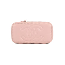 Load image into Gallery viewer, CHANEL Matelasse Camellia Vanity Chainshoulder Bag PinkAP3301 Lambskin
