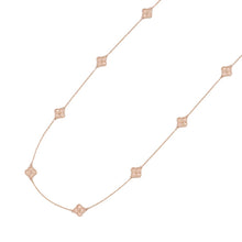 将图像加载到图库查看器中，Van Cleef &amp; Arpels Sweet Alhambra Long Necklace 16 motifsVCARO8DG00 18K Pink Gold
