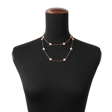 将图像加载到图库查看器中，Van Cleef &amp; Arpels Sweet Alhambra Long Necklace 16 motifsVCARO8DG00 18K Pink Gold

